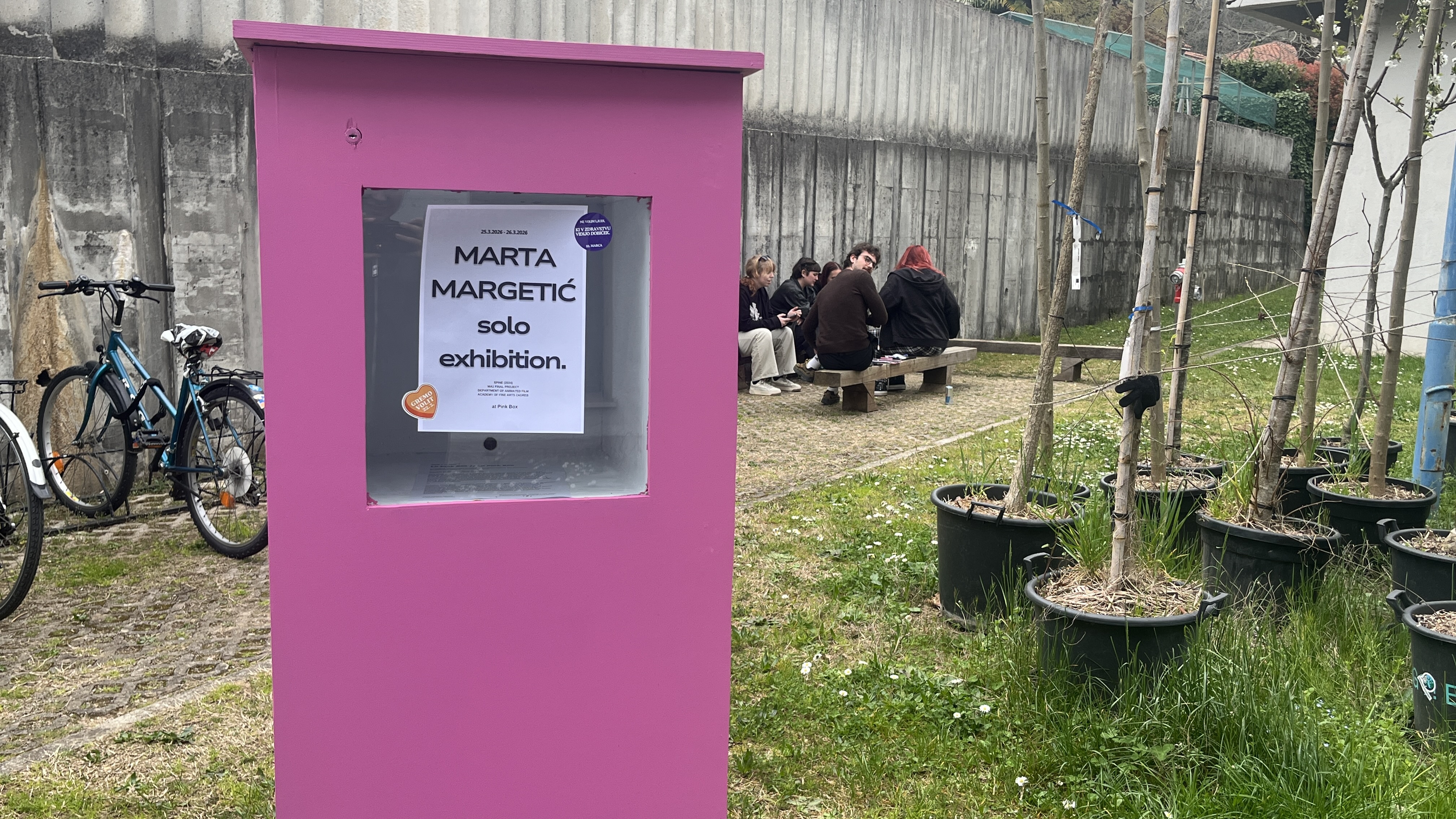 Solo exhibition by Marta Margetić