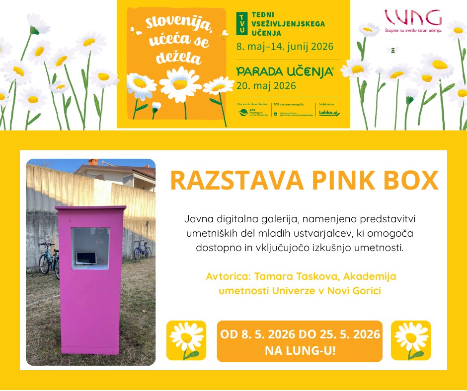 Current Pink Box exhibition